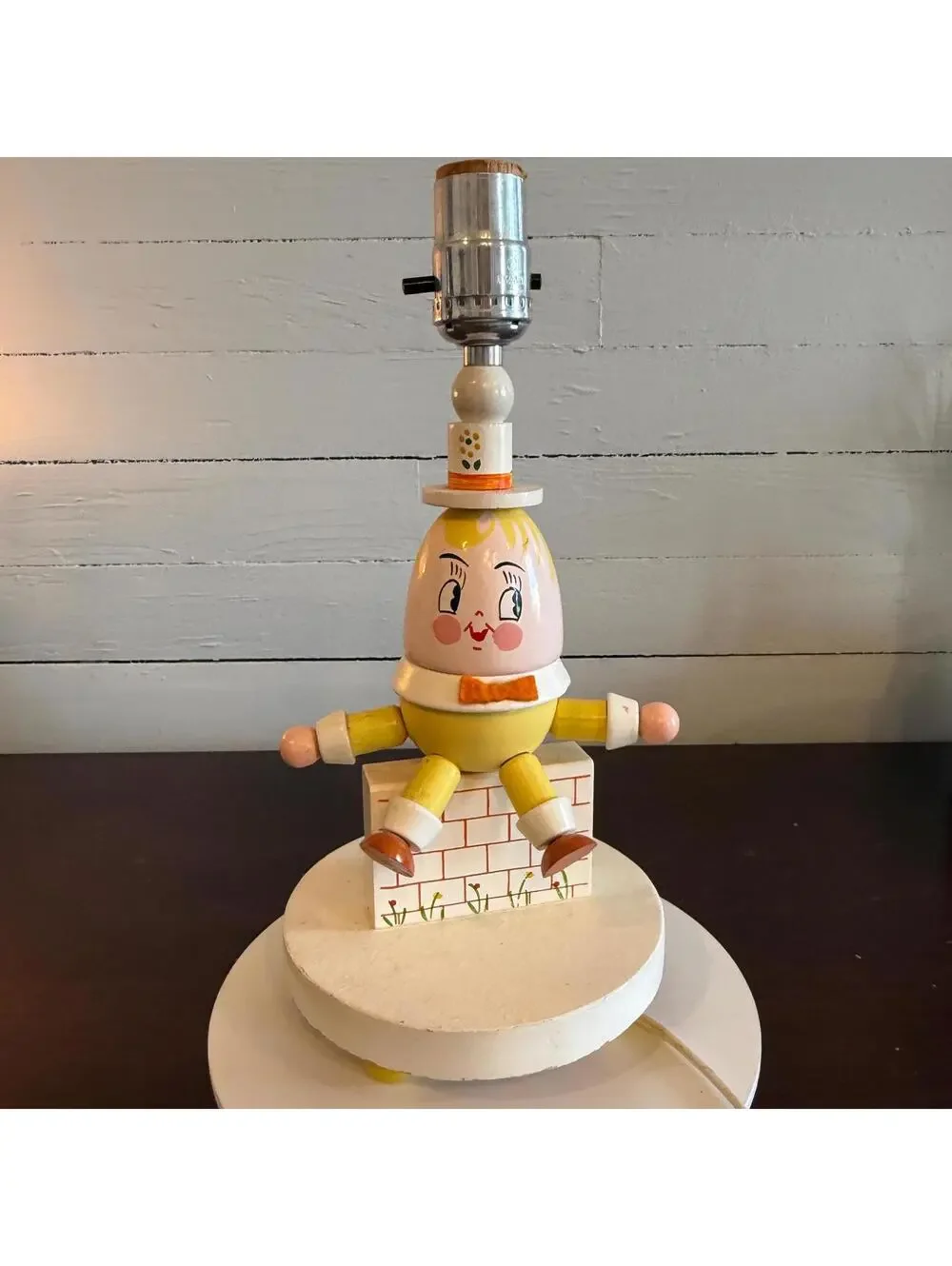 Humpty Dumpty Bedside Nursery Lamp - 1978